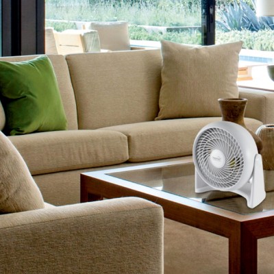 Asztali/fali ventilátor, 23cm, fehér - TF 23 TURBO